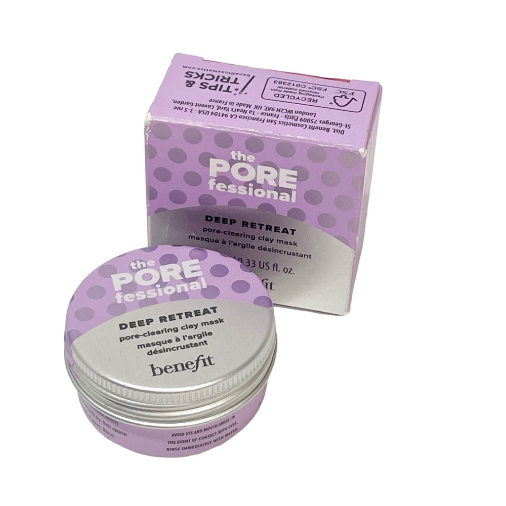 benefit Cosmetics The POREfessional Deep Retreat Clay Mask‎ .33oz Travel NEW